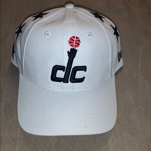 New Era White and Black Baseball Hat